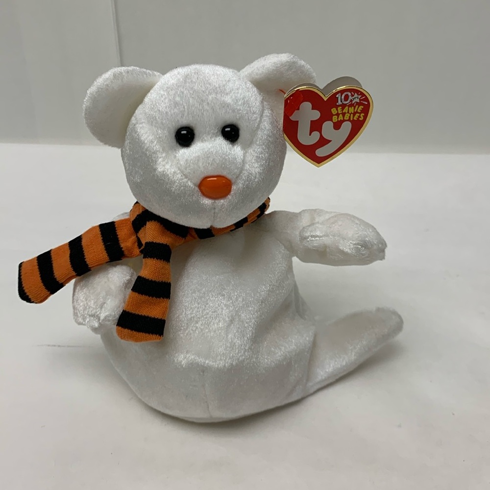 Quivers the bear Halloween Beanie Baby Ty 2003